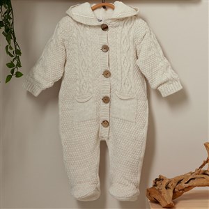Caramell Triko Bebek Tulumu 5676 Bej
