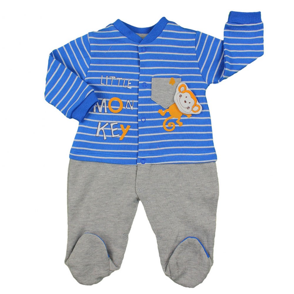 Mymio Patikli Bebek Tulumu 2448 Saks