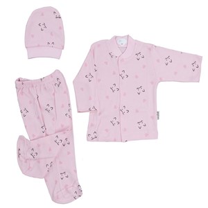 Sebi Bebe Bebek Pijama Takımı 2236 Pembe