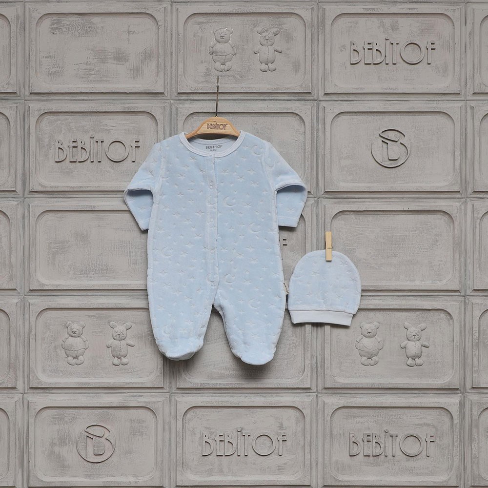 Bebitof Bebek Tulumu 70034 Mavi