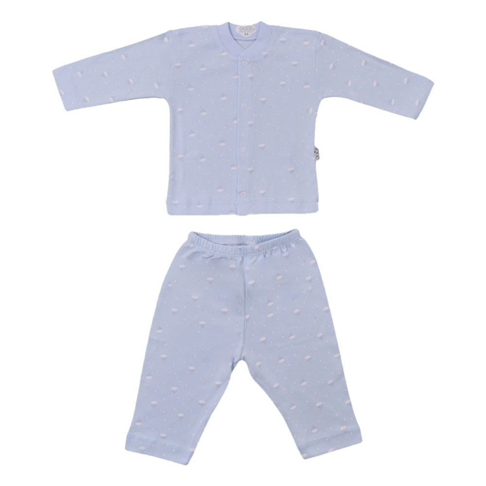 Sebi Bebe Bebek Pijama Takımı 2319 Mavi