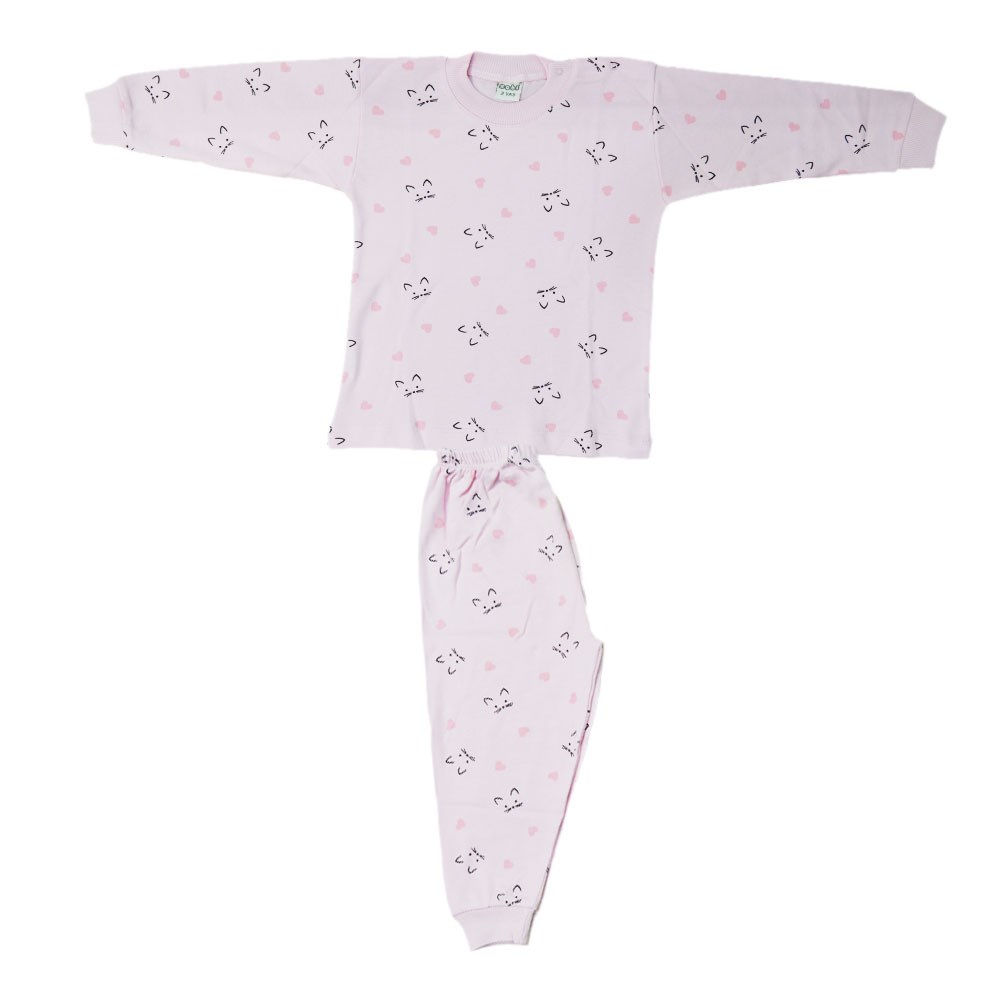 Sebi Bebe Bebek Pijama Takımı 2404 Pembe