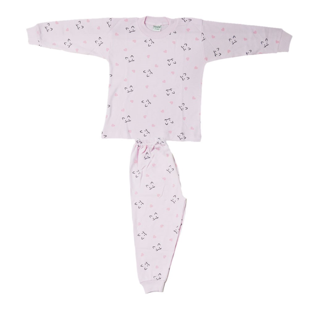 Sebi Bebe Bebek Pijama Takımı 2404 Pembe