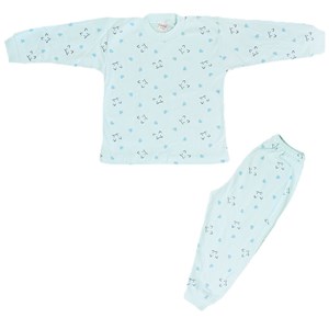 Sebi Bebe Bebek Pijama Takımı 2404 Yeşil