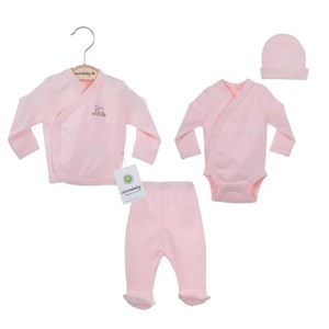 Ciccim Baby Prematür Bebek Zıbın Seti 4140 Pembe