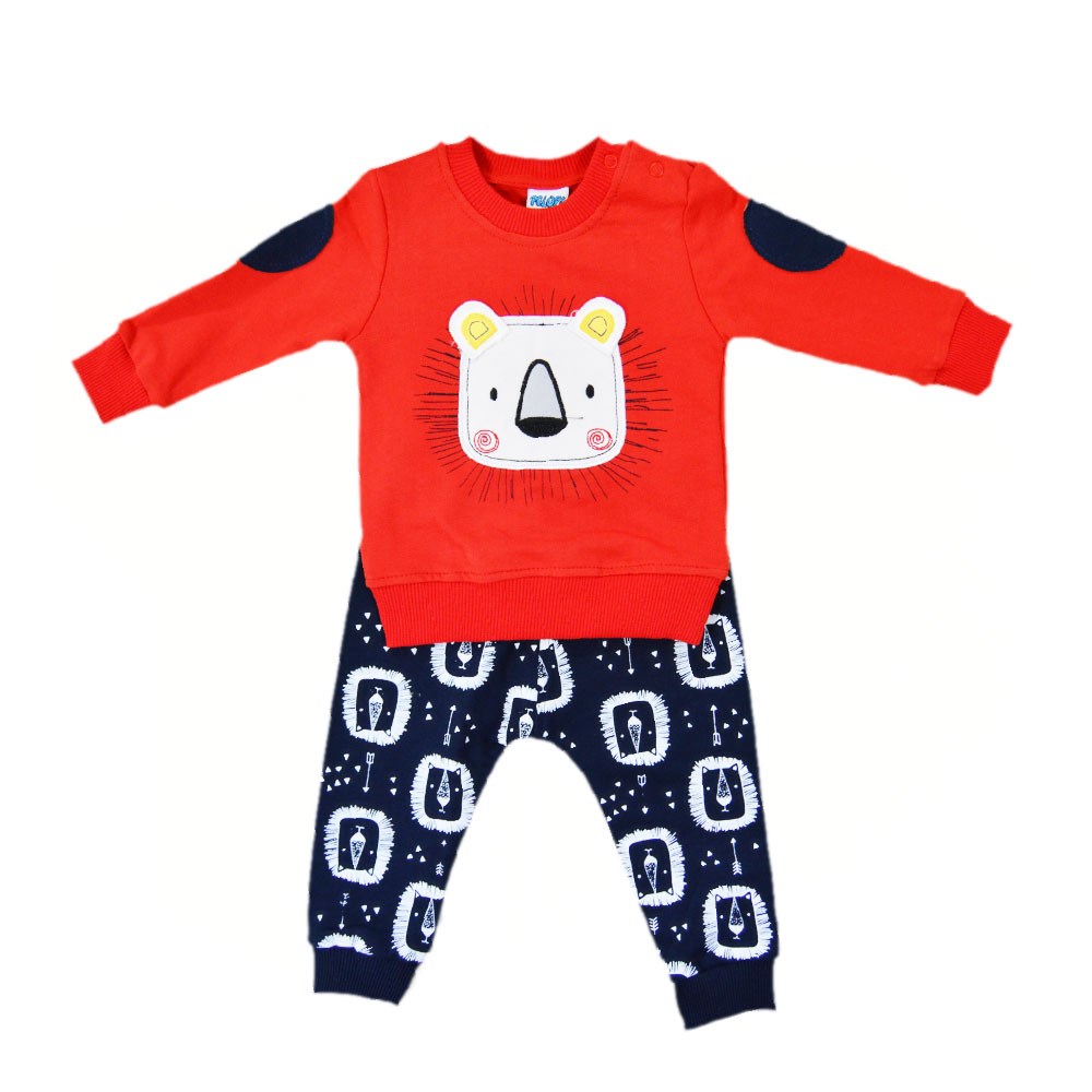 Pelops 2li Bebek Takımı 5564 Kırmızı