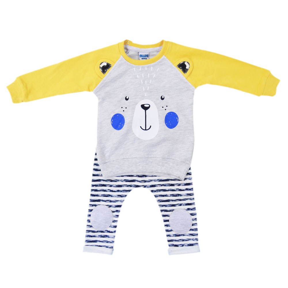 Pelops 2li Bebek Takımı 5510 Sarı-Gri