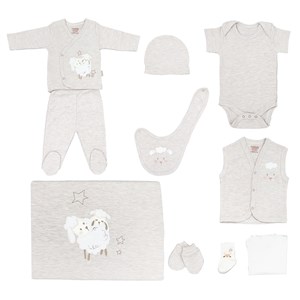 Ciccim Baby Bebek Hastane Çıkış Seti 10'lu 4260 Kahverengi