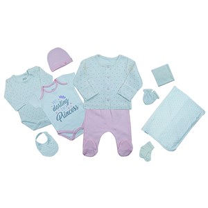 Baby Corner 10'lu Bebek Hastane Çıkış Seti 8072 Pembe