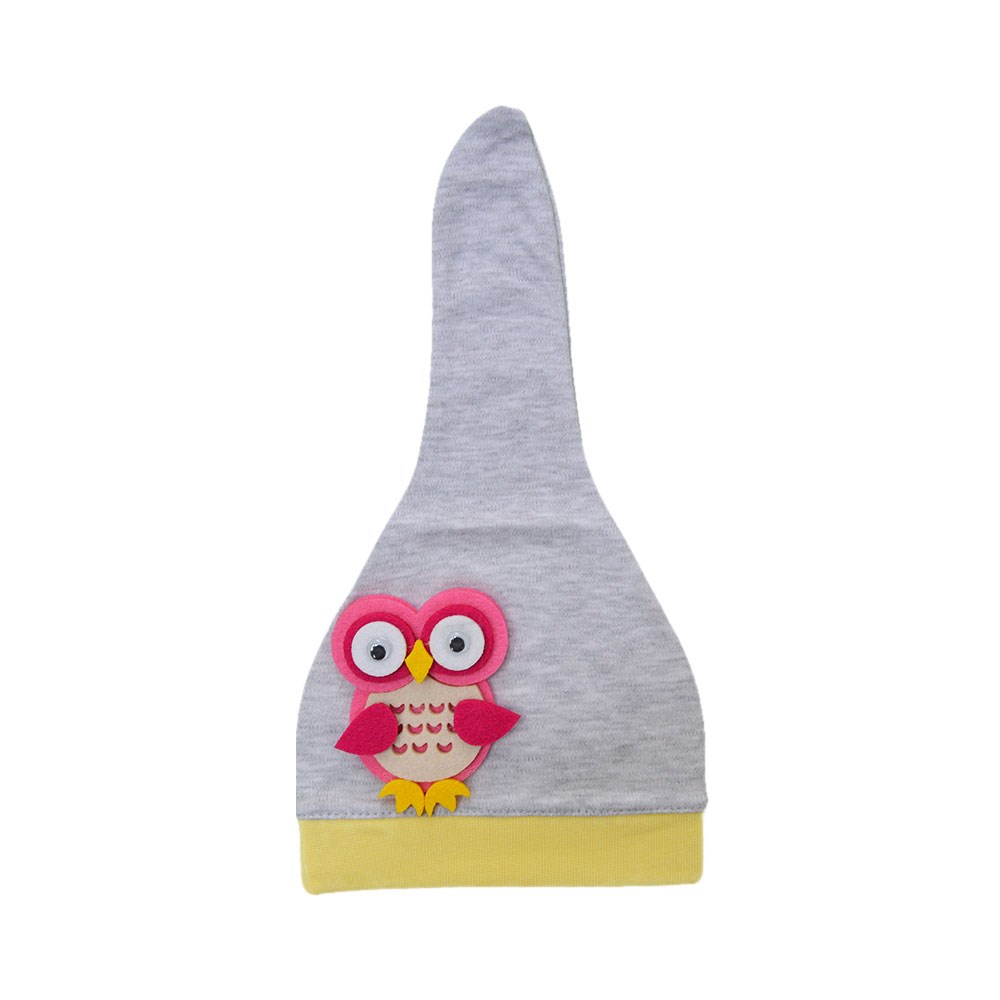 Sebi Bebe Bebek Şapkası 9512 Sarı-Gri