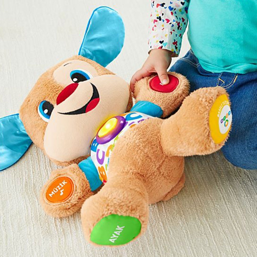 Fisher Price Yaşa Göre Gelişim Eğitici Köpekçik 6-36 Ay FPN79 Mavi