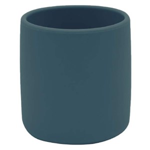 OiOi Mini Bardak Silikon 4 Ay+ Deep Blue