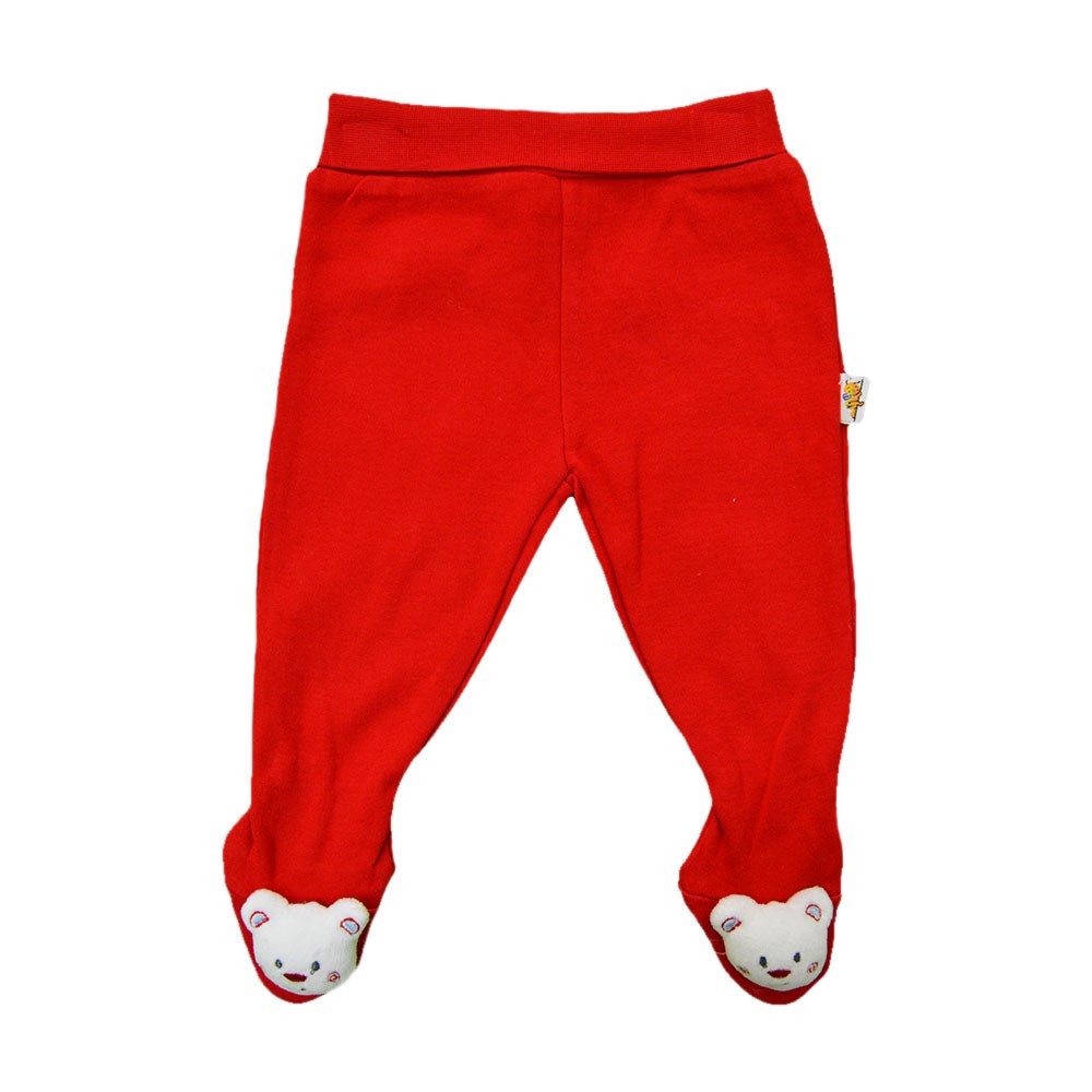 Mini Damla Oyuncaklı Patikli Pantolon 44178 Kırmızı