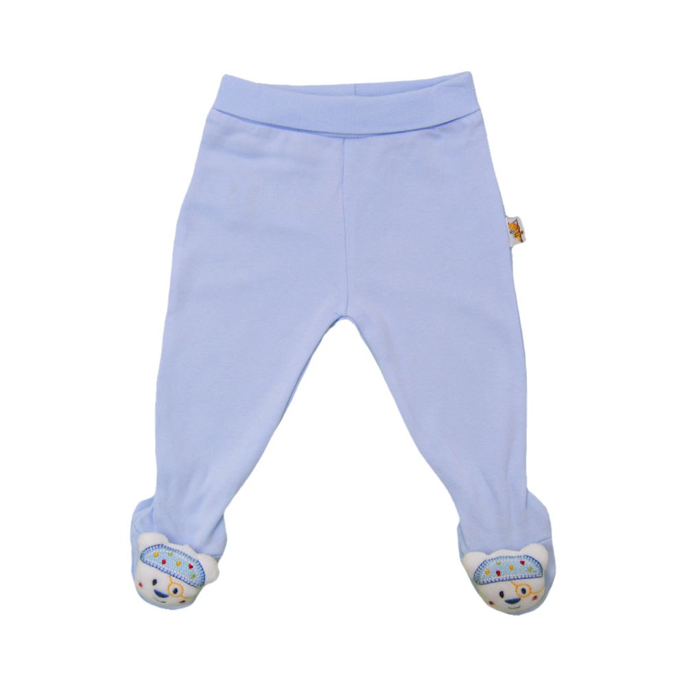 Mini Damla Oyuncaklı Patikli Pantolon 44178 Mavi