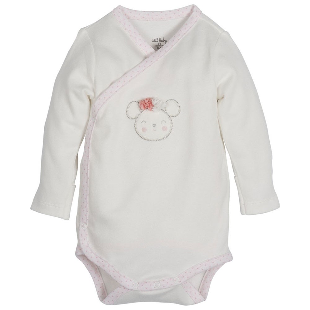 İdil Baby Uzun Kollu Bebek Body 13273 Krem