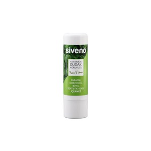 Siveno %100 Doğal Dudak Koruyucu – Nane & Limon 6g 