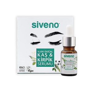 Siveno %100 Doğal Kaş   Kirpik Serumu 10 ml 