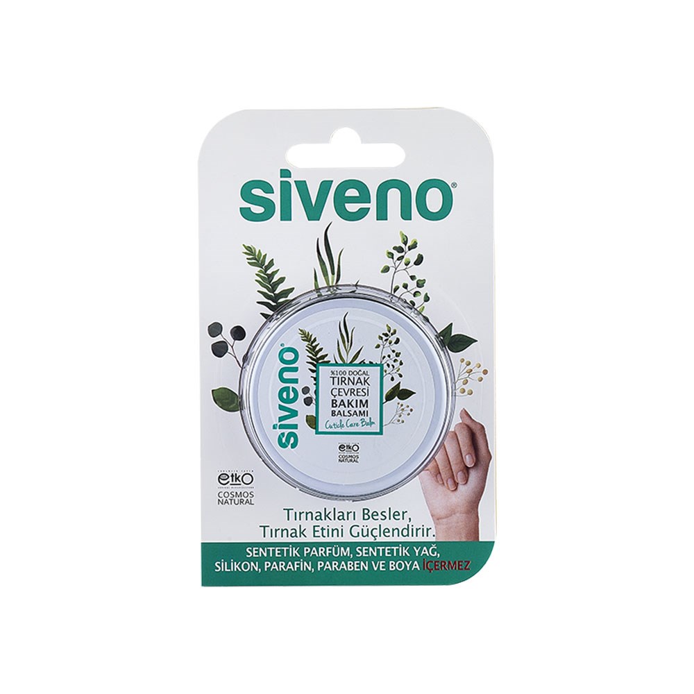 Siveno %100 Doğal Tırnak Çevresi Bakım Balsamı 15 ml 