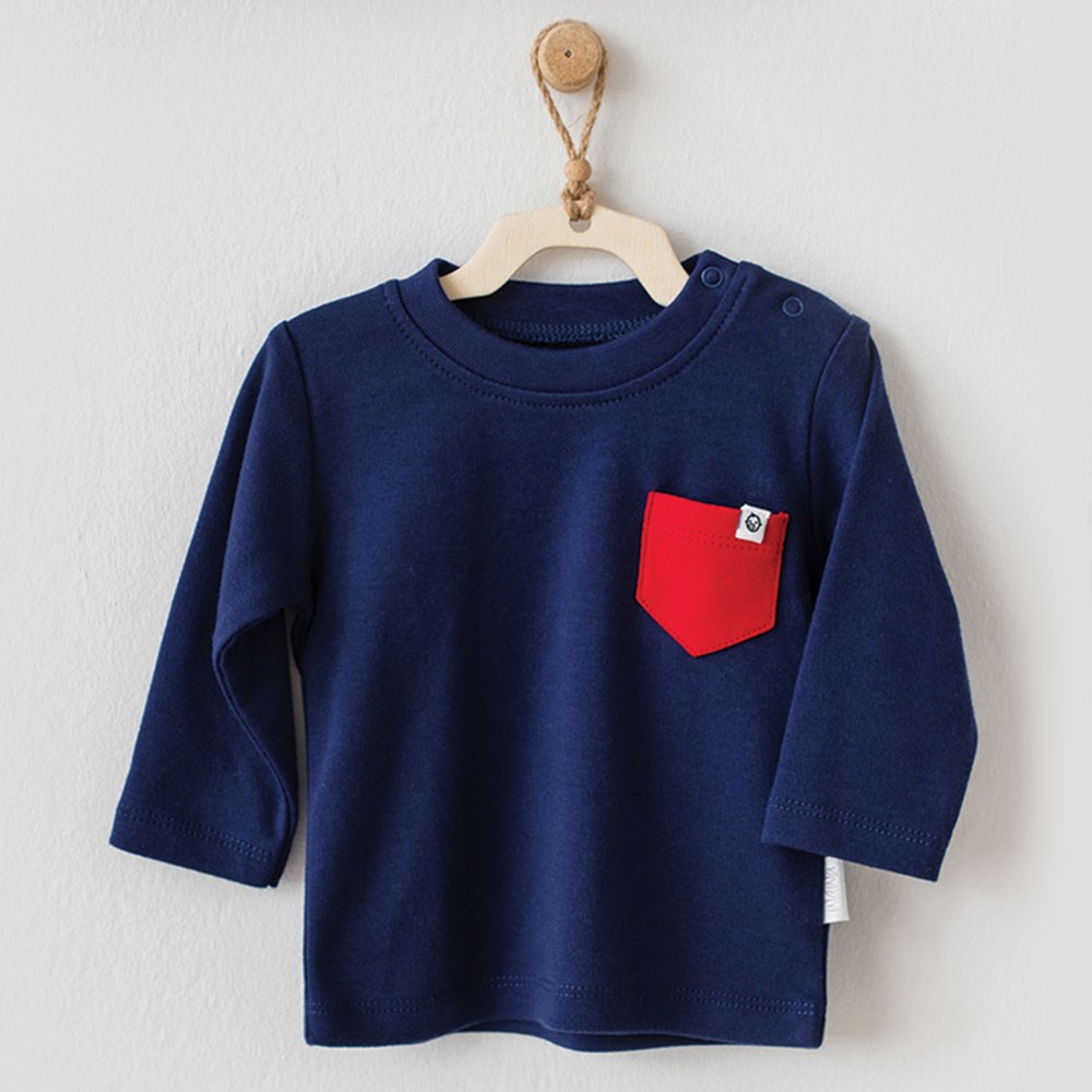 Andywawa Bebek Tshirt AC20259 Lacivert