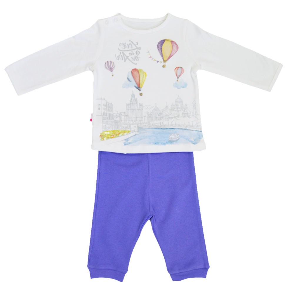 Kitikate Bebek Alt Üst Takım S20380 Mor