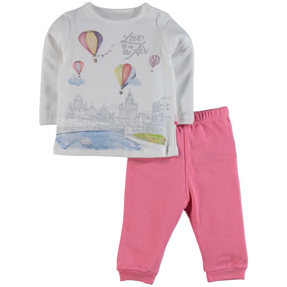 Kitikate Bebek Alt Üst Takım S20380 Pembe