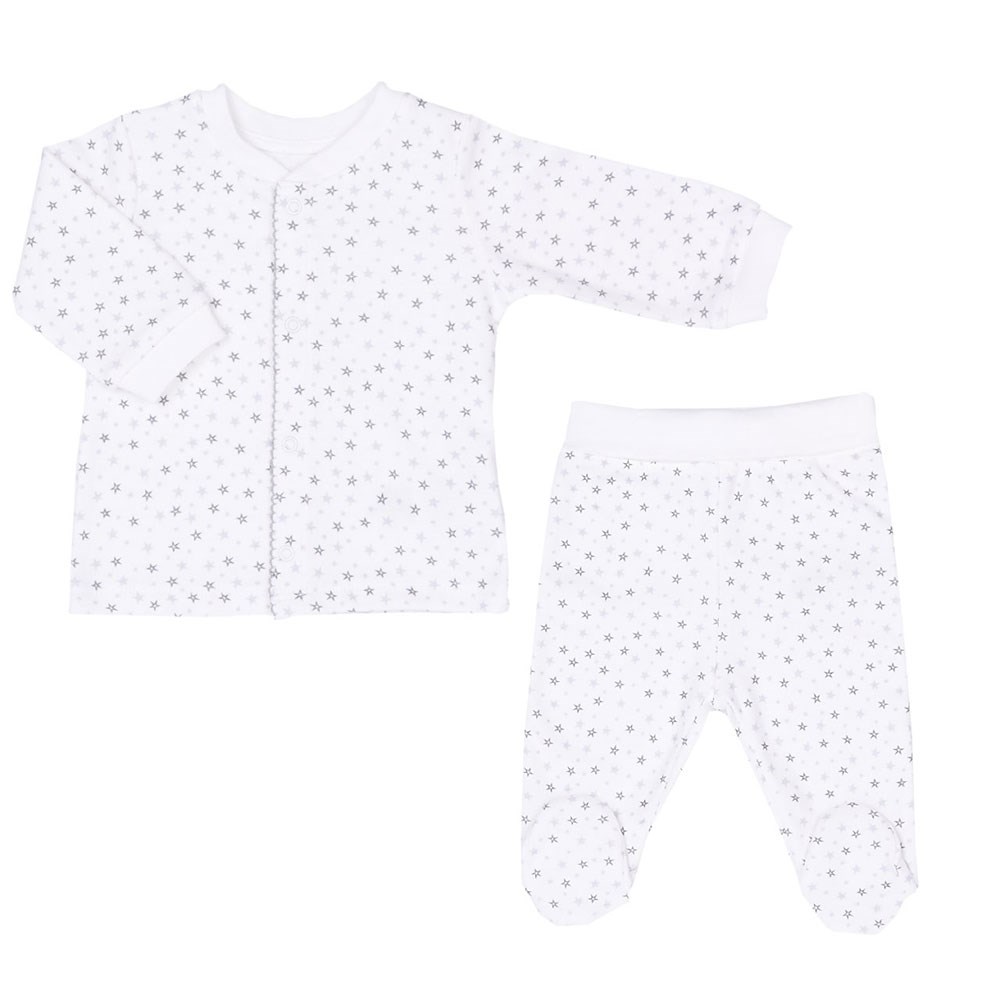 Kitikate Organik Bebek Pijama Takımı S75915 Ekru