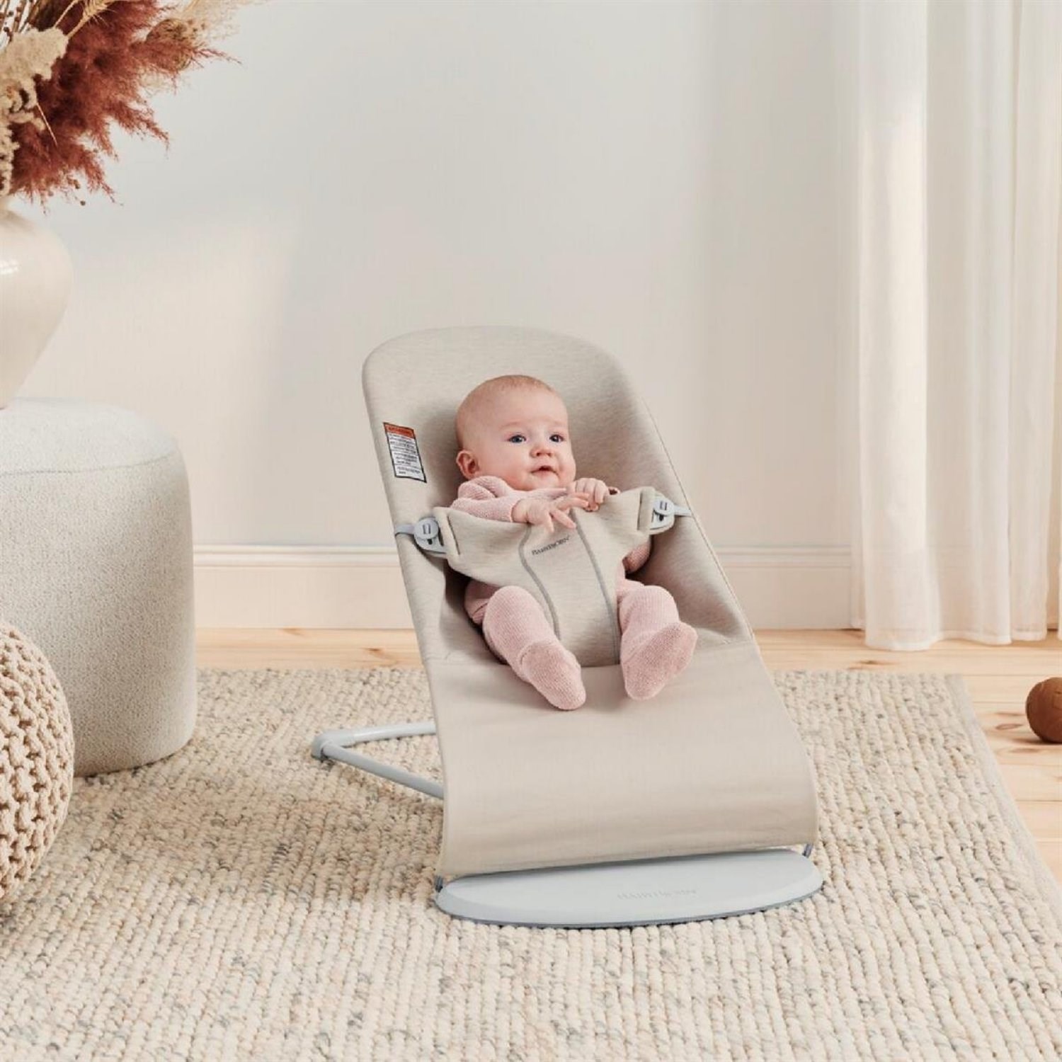 Babybjörn Balance Bliss Ana Kucağı Cotton 3D Oyuncaklı Light Beige