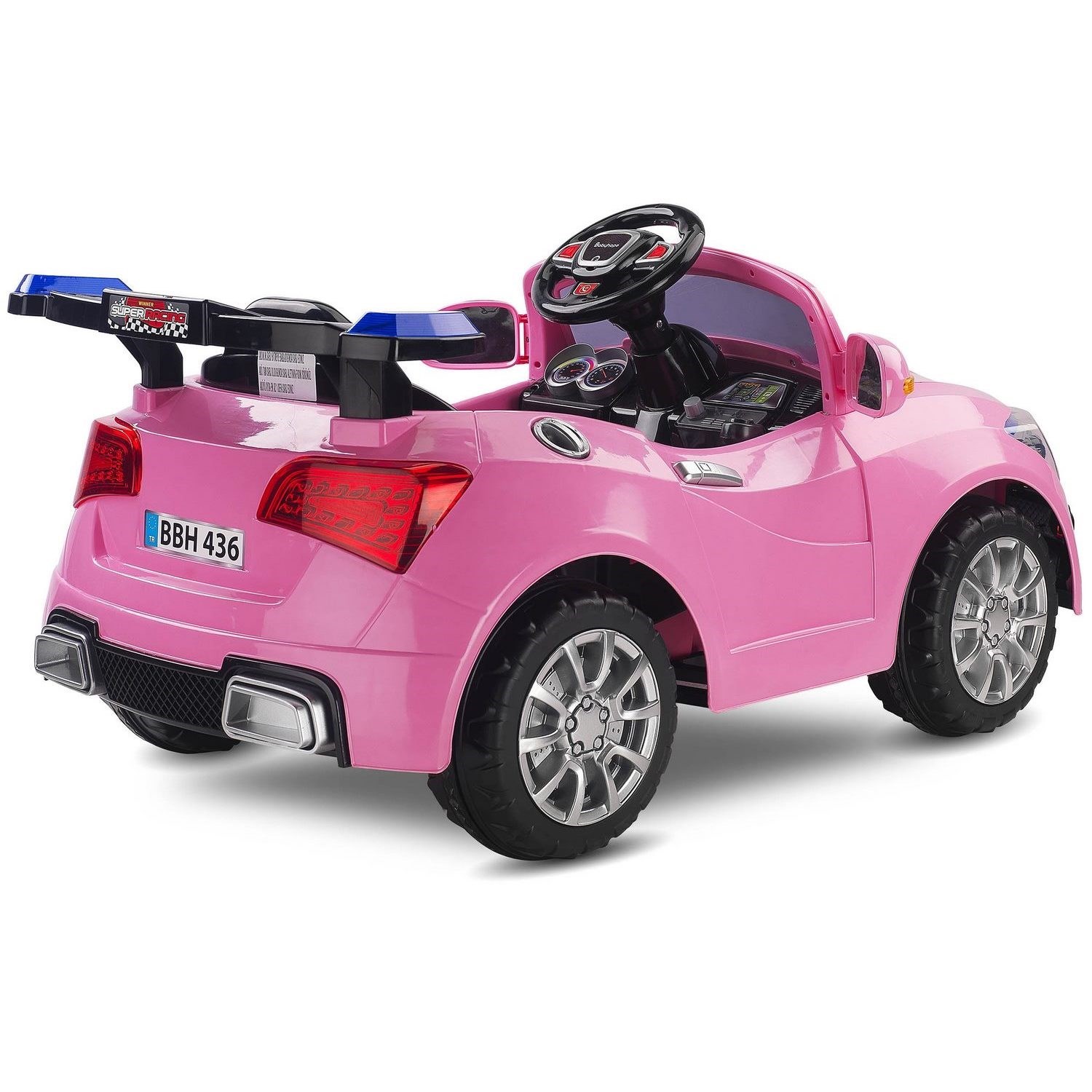 Babyhope Audi Akülü Araba 436 Pembe