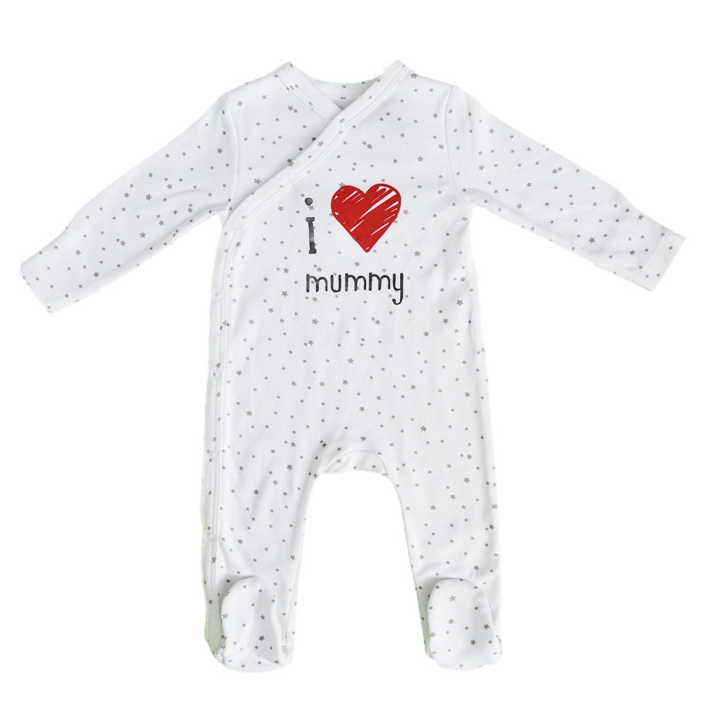İdil Baby Bebek Tulumu 13299 Baskılı