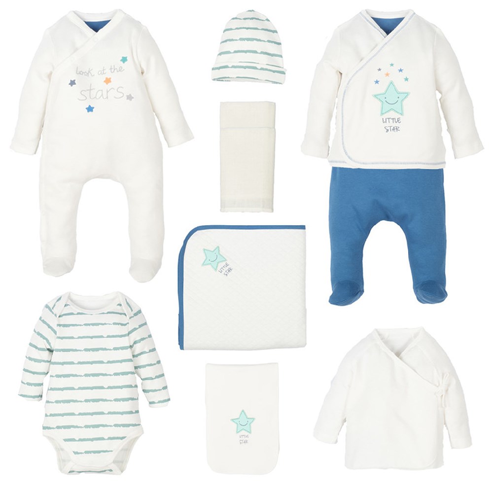 İdil Baby Bebek Hastane Çıkış Seti 10'lu 11814 Krem