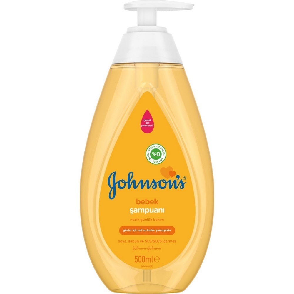 Johnson's Baby Şampuan Pompalı 500 ml 