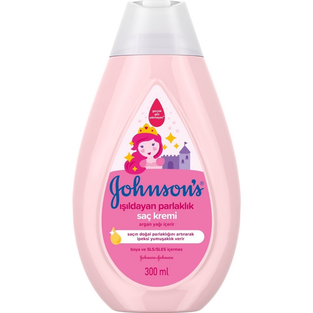 Johnson's Baby Işıldayan Parlaklık Serisi Saç Kremi 300 ml 