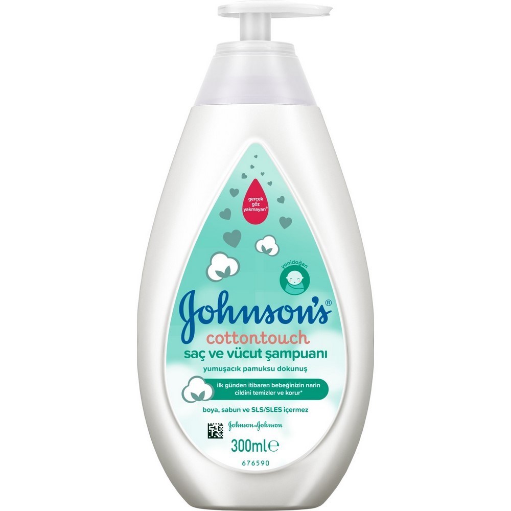 Johnson's Baby CottoTouch Saç&Vücut Şampuanı 300 ml 