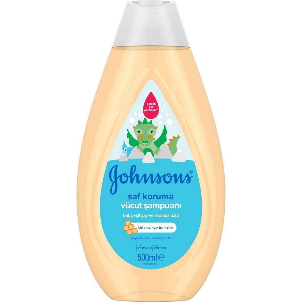 Johnson's Baby Saf Koruma Saç & Vücut Şampuanı 500 ml 