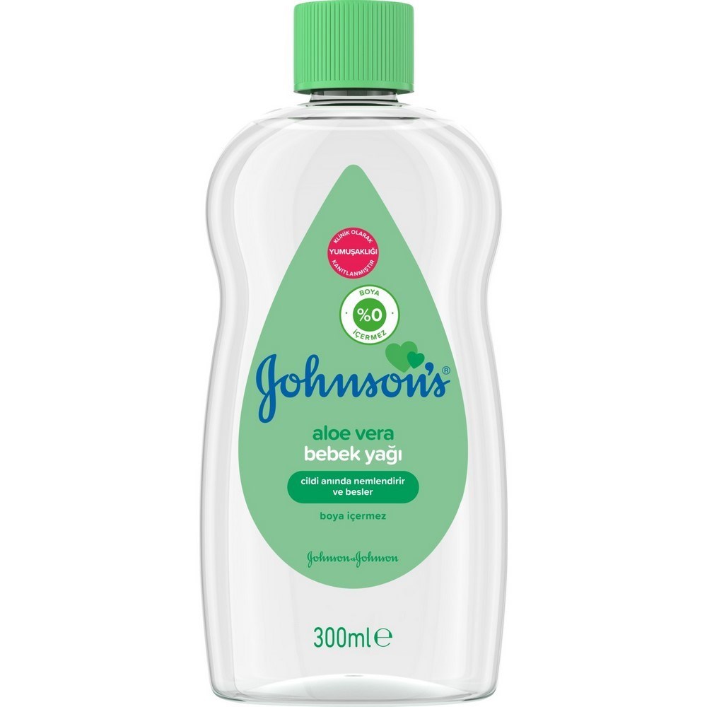 Johnson's Baby Yağ Aloe Vera 300 ml 