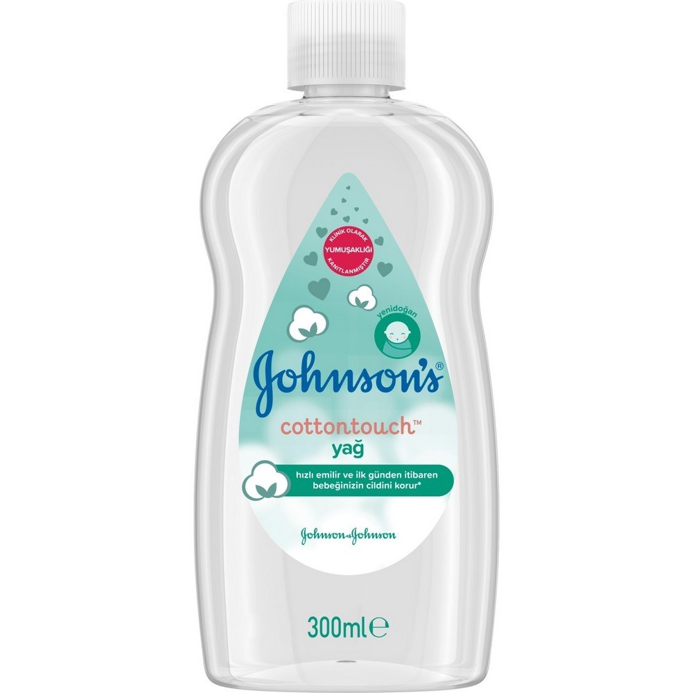 Johnson's Baby Yağ Cotton Touch Yenidoğan 300 ml 