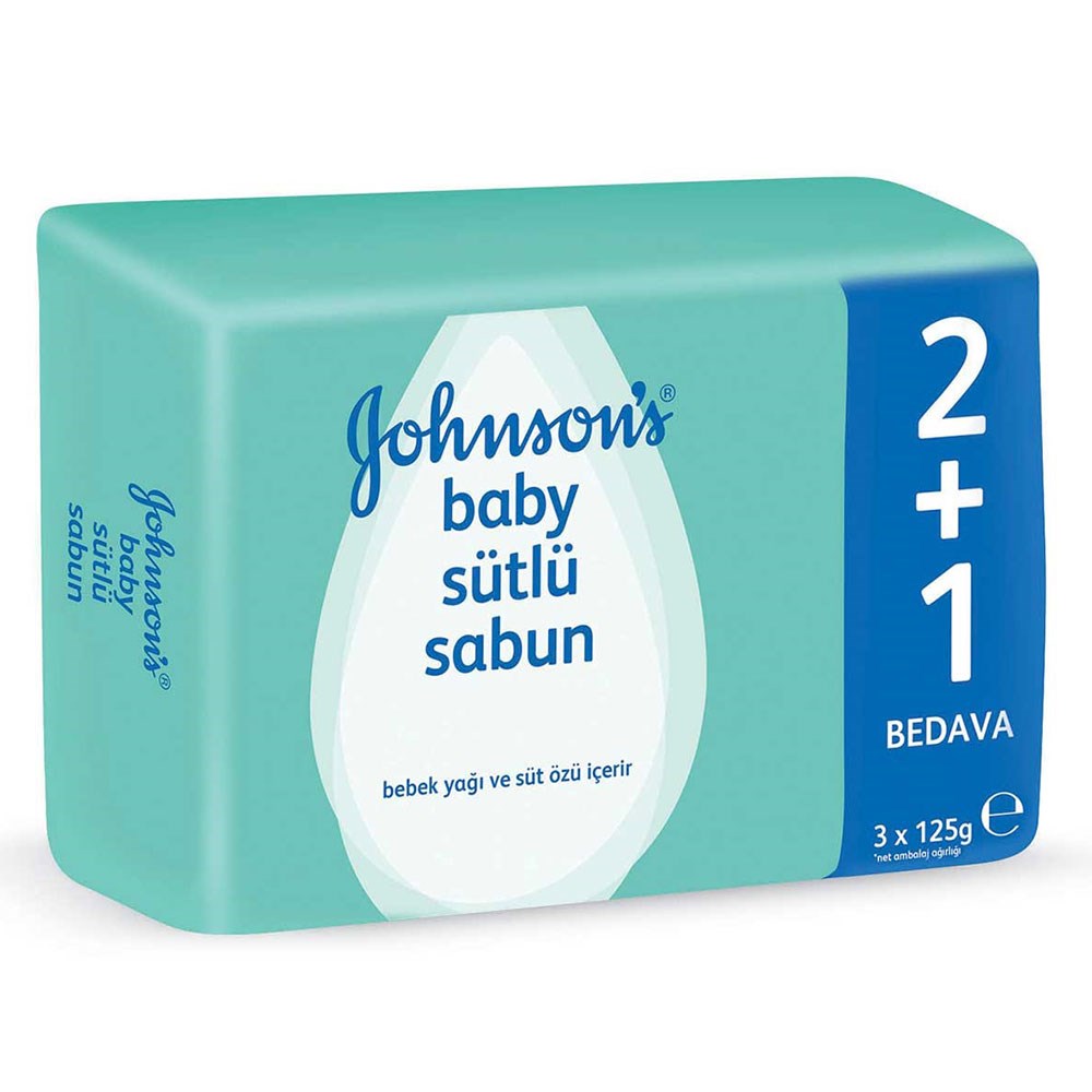 Johnsons Baby Sabun Sütlü 125 gr 