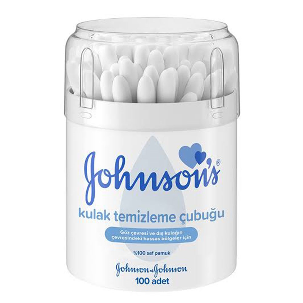 Johnson’s Baby Kulak Temizleme Çubuğu 100 Adet 