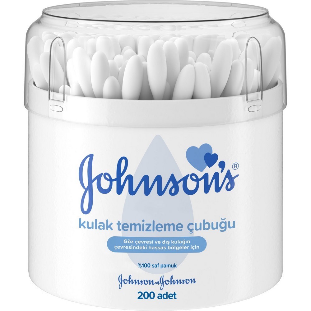 Johnson’s Baby Kulak Temizleme Çubuğu 200 Adet 