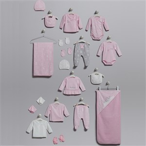 Caramell Bebek Hastane Çıkışı 20'li ZK5817 Pembe