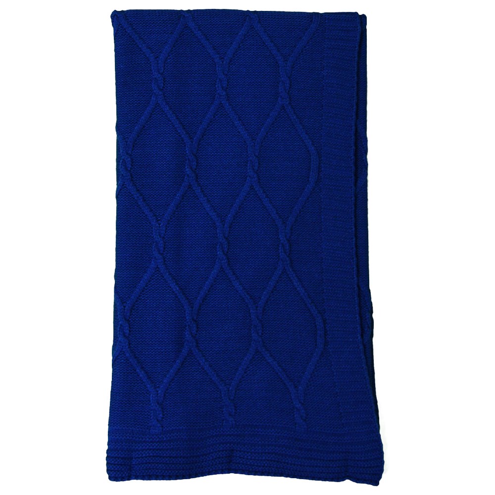 Caramell Triko Bebek Battaniyesi BTU5680 İndigo