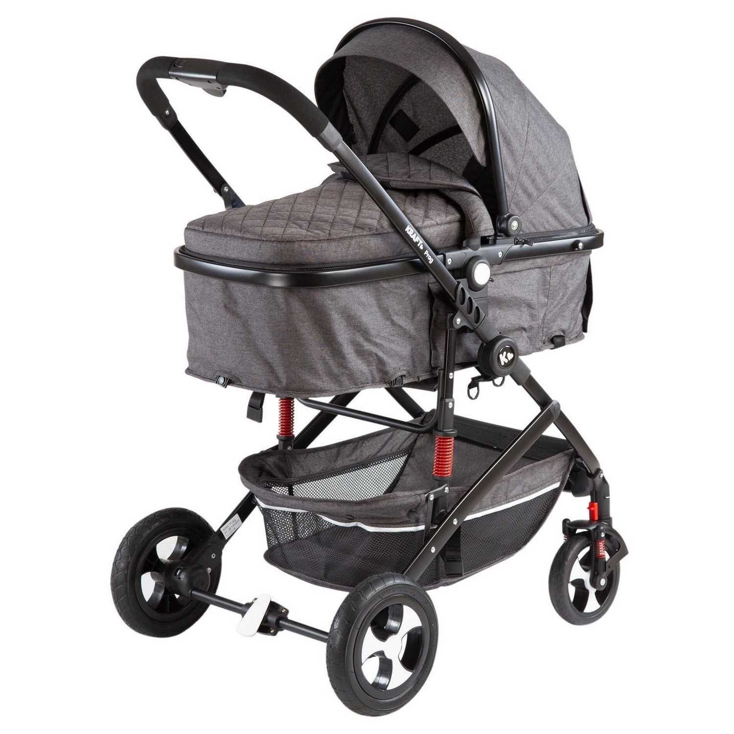 Kraft Prag Travel Sistem Bebek Arabası Dark Grey