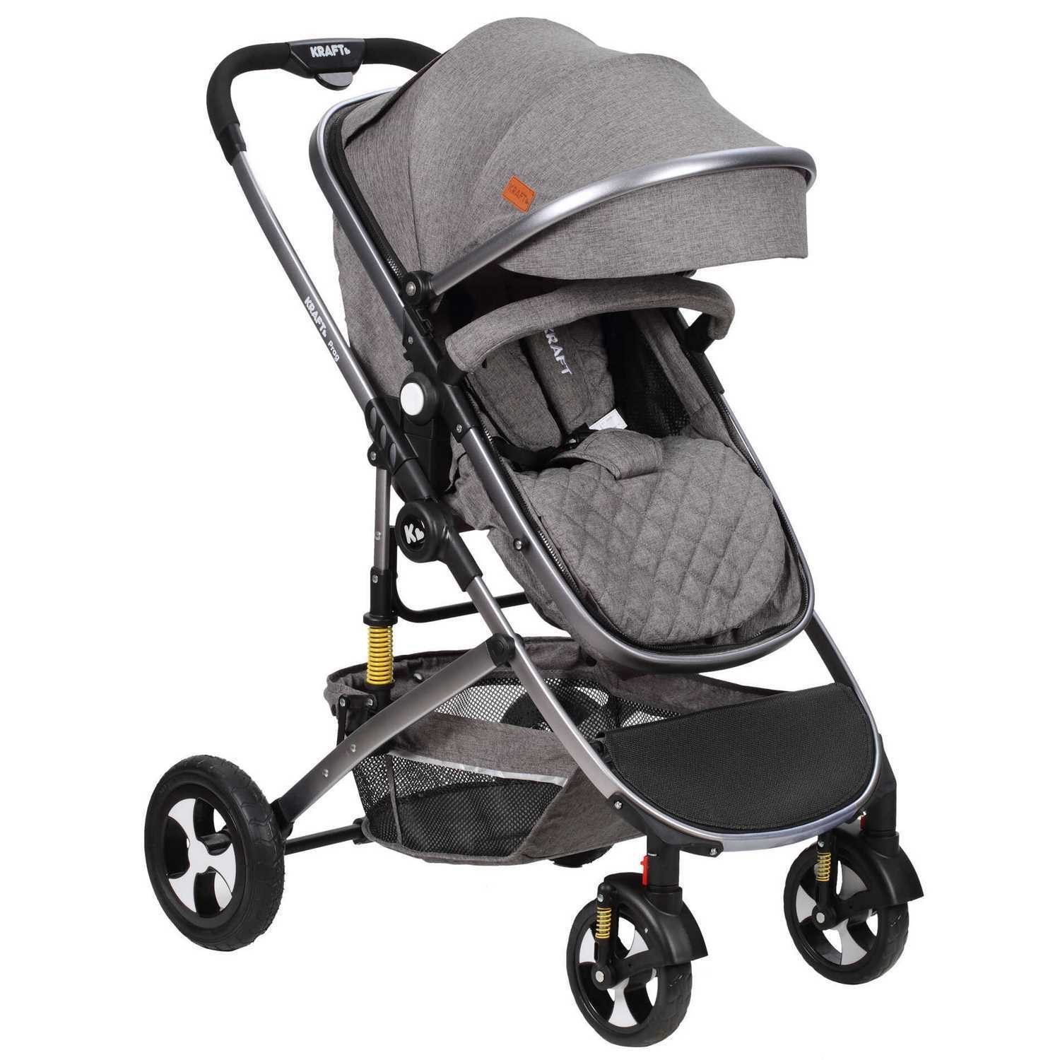 Kraft Prag Travel Sistem Bebek Arabası Light Grey