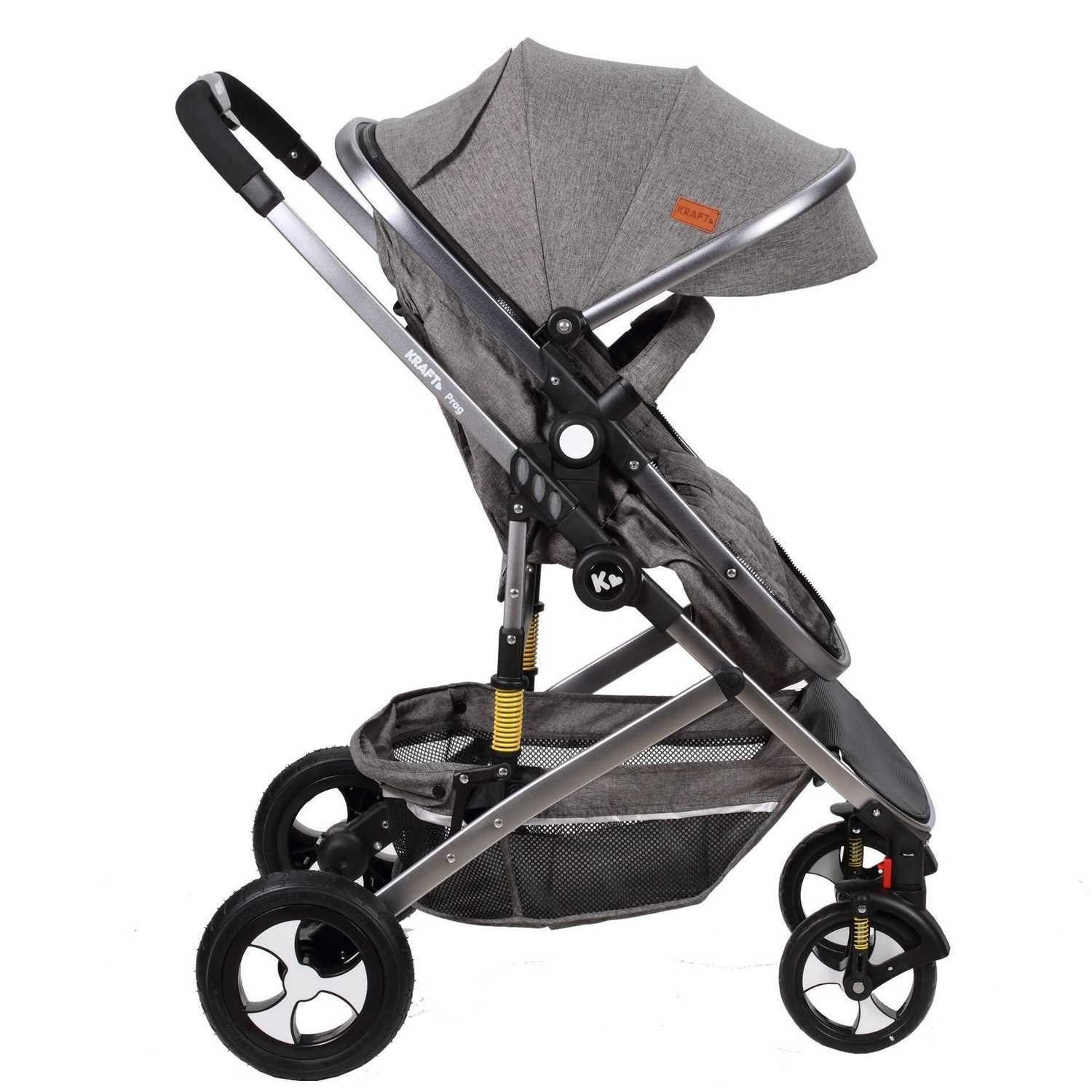 Kraft Prag Travel Sistem Bebek Arabası Light Grey