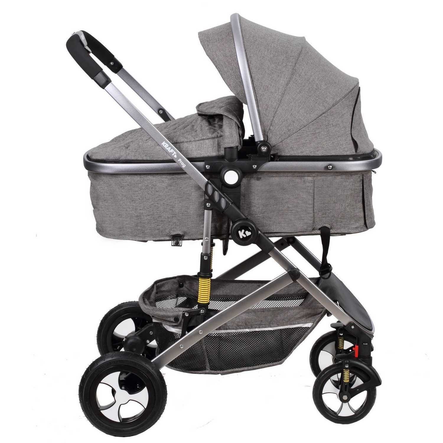 Kraft Prag Travel Sistem Bebek Arabası Light Grey