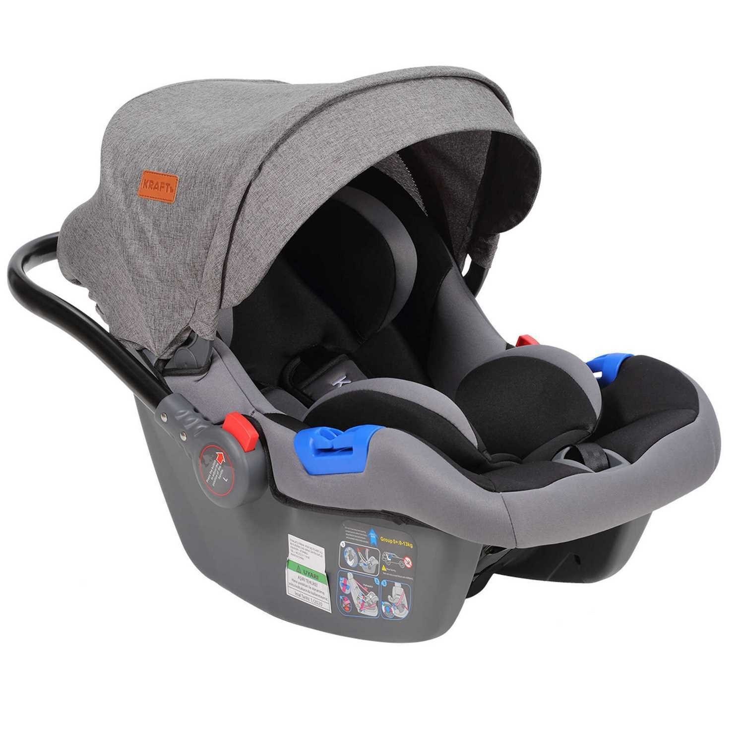 Kraft Prag Travel Sistem Bebek Arabası Light Grey