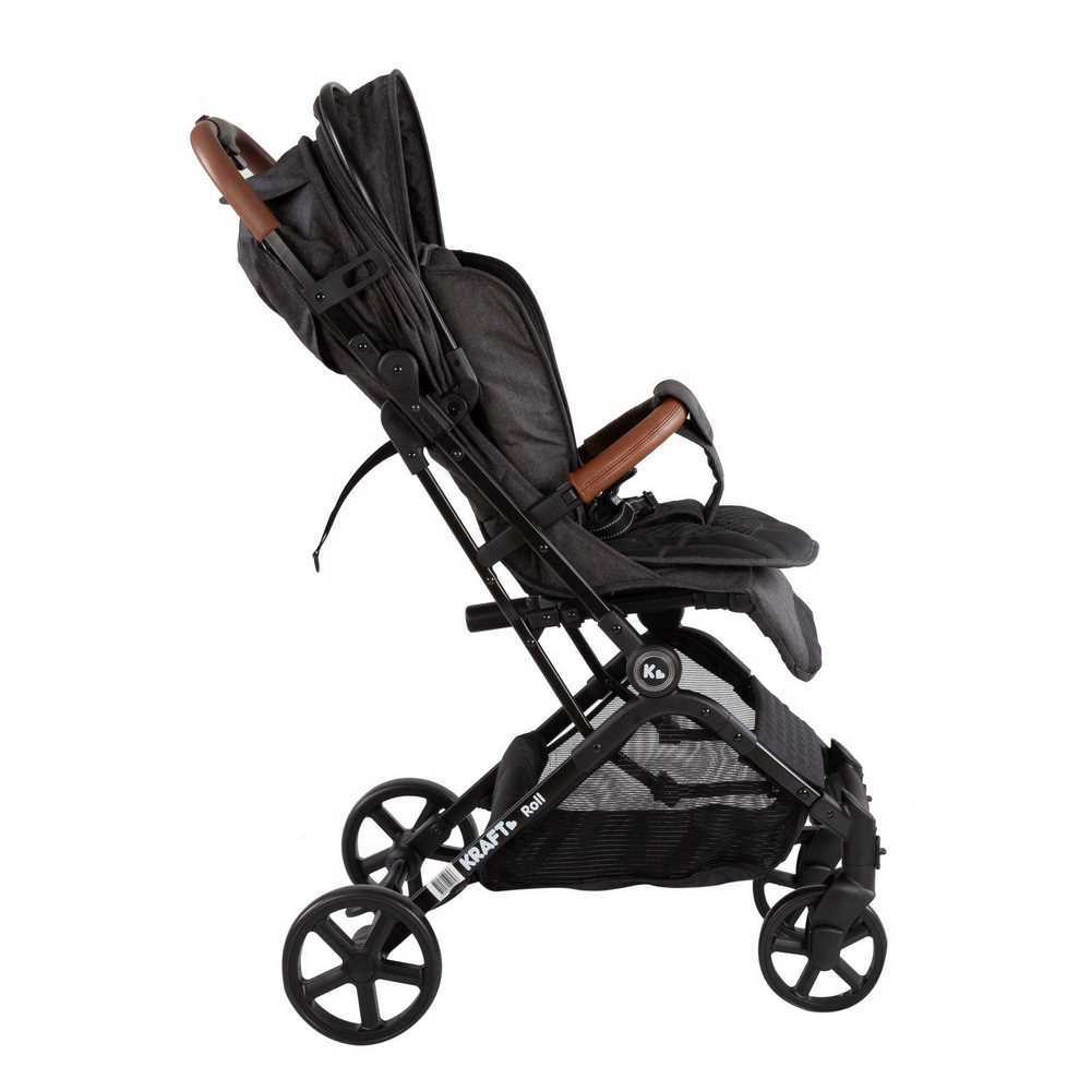Kraft Roll Travel Sistem Bebek Arabası Dark Grey