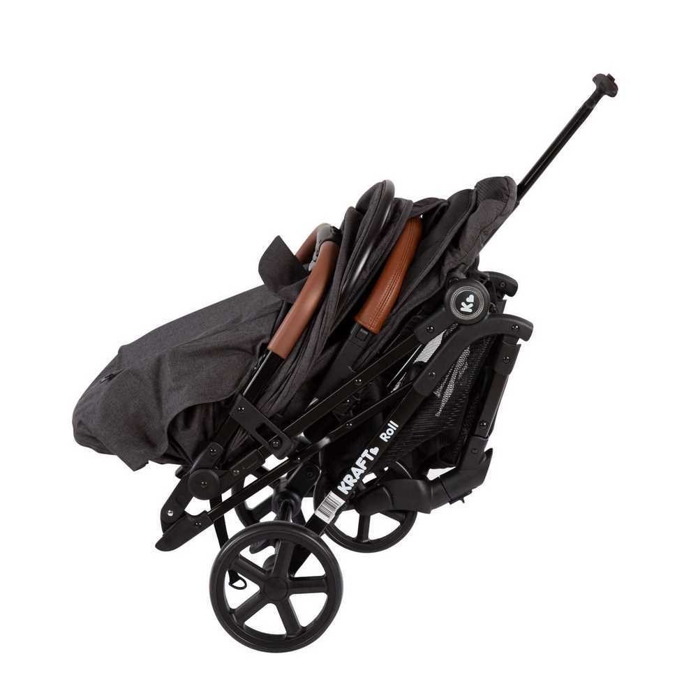 Kraft Roll Travel Sistem Bebek Arabası Dark Grey