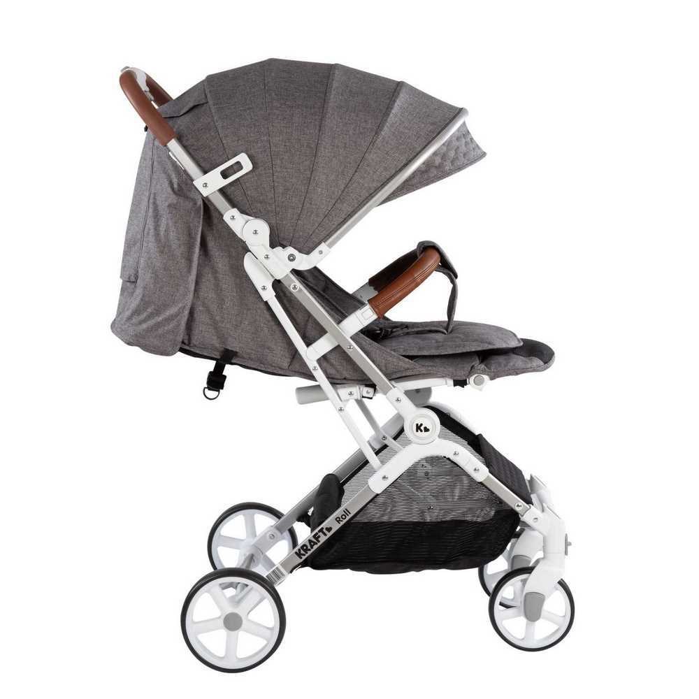 Kraft Roll Travel Sistem Bebek Arabası Light Grey