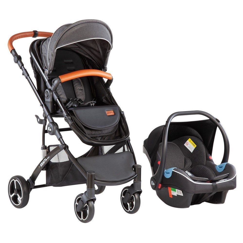 Kraft Most Travel Sistem Bebek Arabası Black